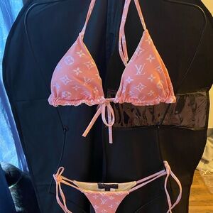 Louis Vuitton Light Pink Monogram Bikini
